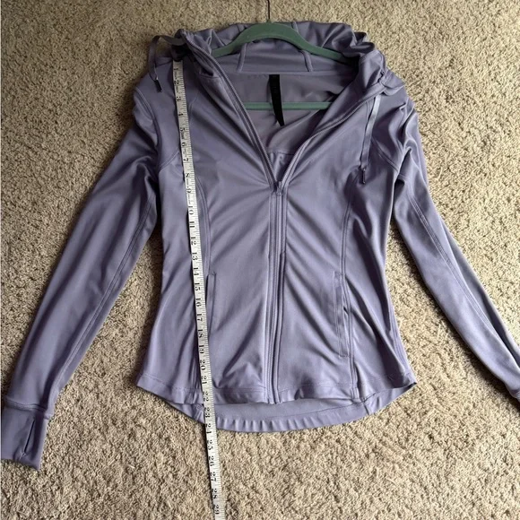90 Degree By Reflex Light Purple Zip-Up Jacket stretchy - Picture 1 of 7